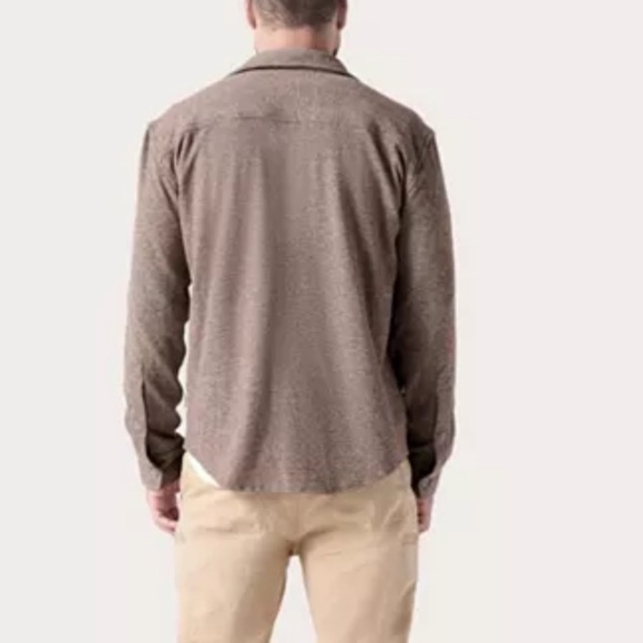 NWT Wearfirst Alpine Brushed Ribbed Fleece Lined  Button Down Shirt. Size Small - Picture 2 of 10